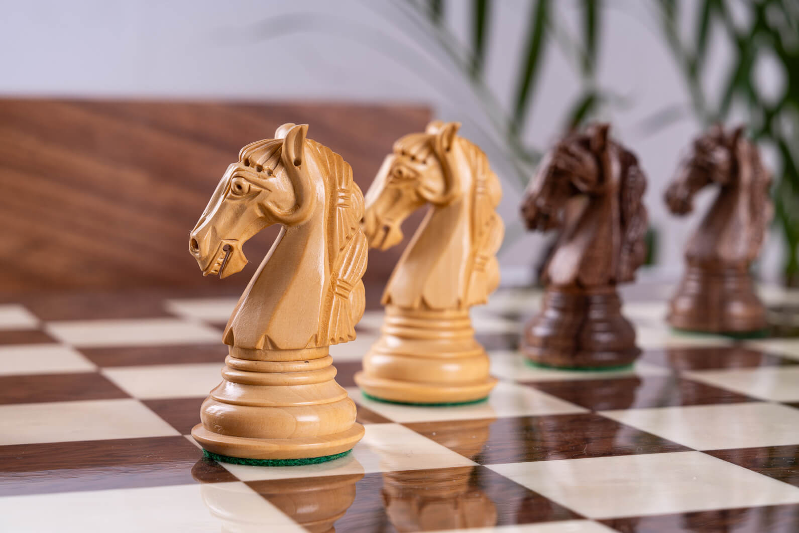 Jeu d'Échecs Audace <br>en Bois de Frêne et Acacia