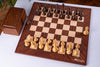 Jeu d'Échecs Conquête <br>en Bois d'Acajou et Acacia