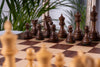 Jeu d'Échecs Conquête <br>en Bois d'Acajou et Acacia