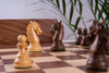 Jeu d'Échecs Conquête <br>en Bois d'Acajou et Acacia