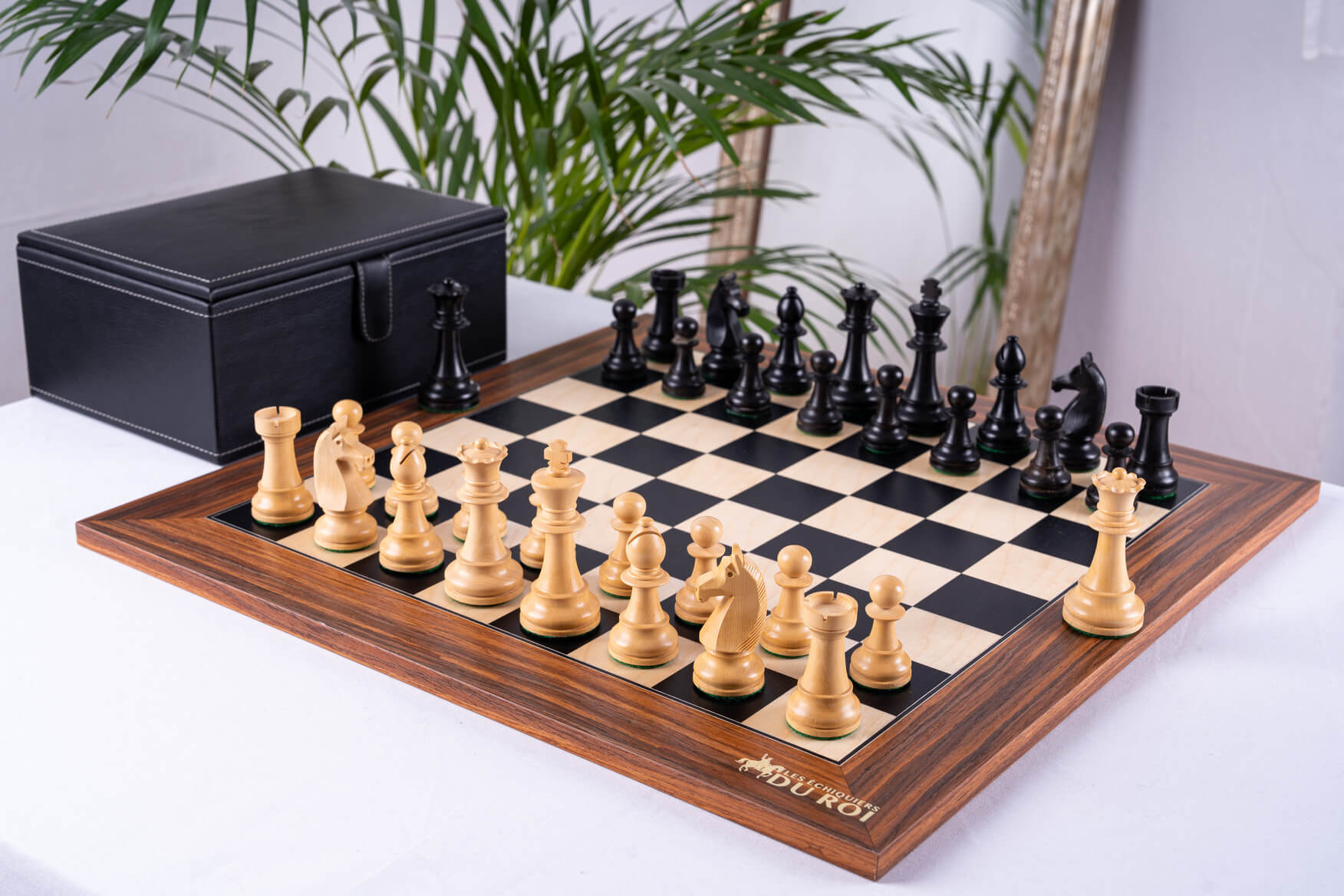 Jeu d'Échecs Grand Maître <br>en Bois d'Érable et Peuplier