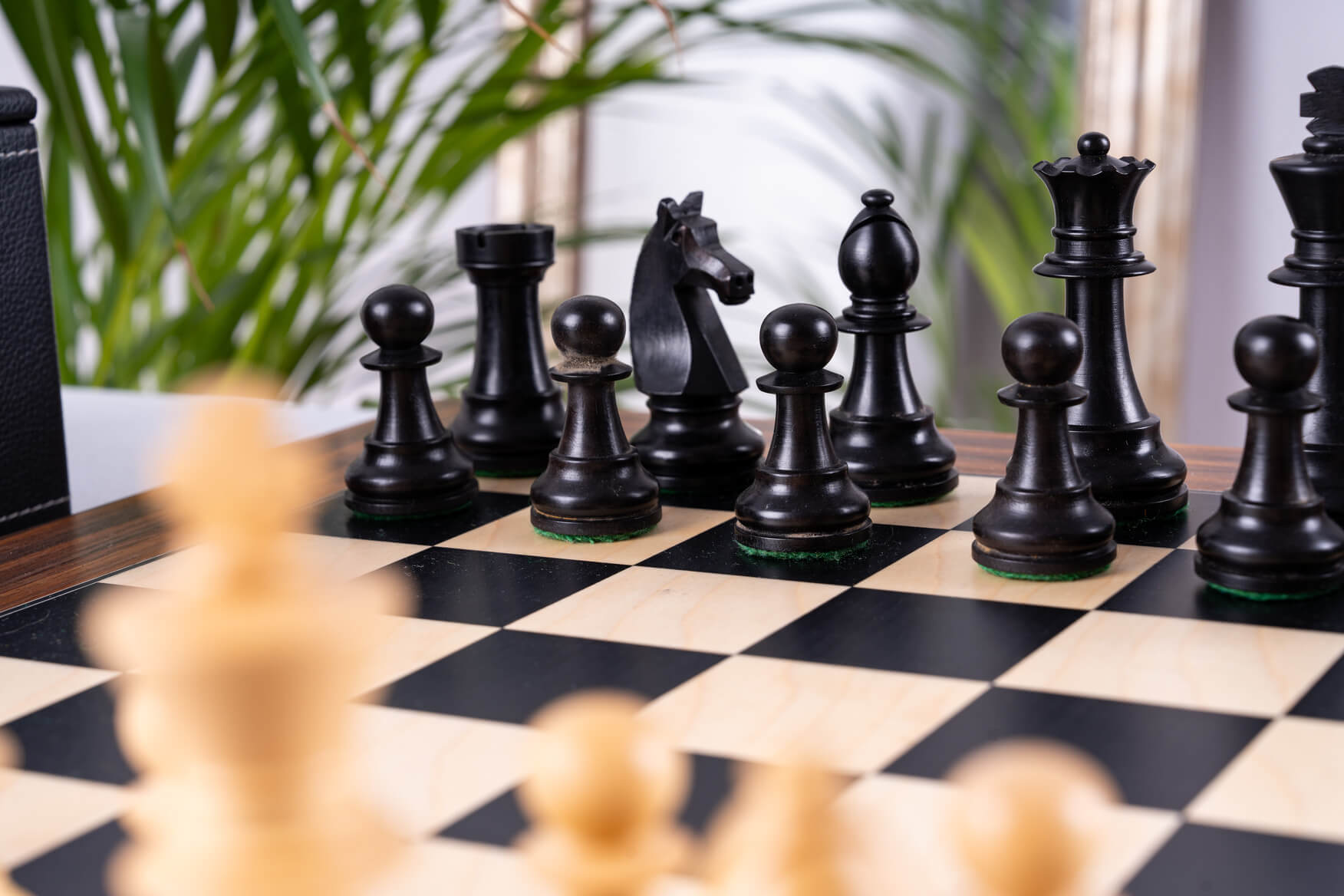 Jeu d'Échecs Grand Maître <br>en Bois d'Érable et Peuplier