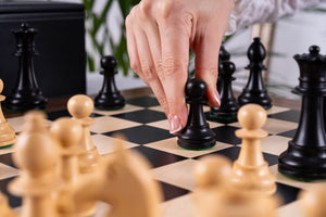 Jeu d'Échecs Grand Maître <br>en Bois d'Érable et Peuplier