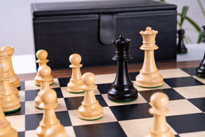 Jeu d'Échecs Grand Maître <br>en Bois d'Érable et Peuplier