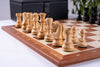 Jeu d'Échecs Étendard <br>en Bois d'Acajou et Buis