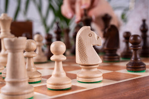 Jeu d'Échecs Altesse <br>en Bois d'Acajou