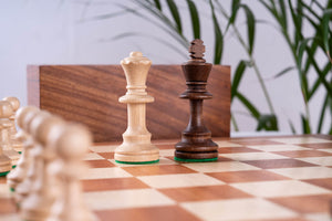 Jeu d'Échecs Altesse <br>en Bois d'Acajou