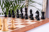 Jeu d'Échecs Persévérance <br>en Bois d'Acajou et Buis