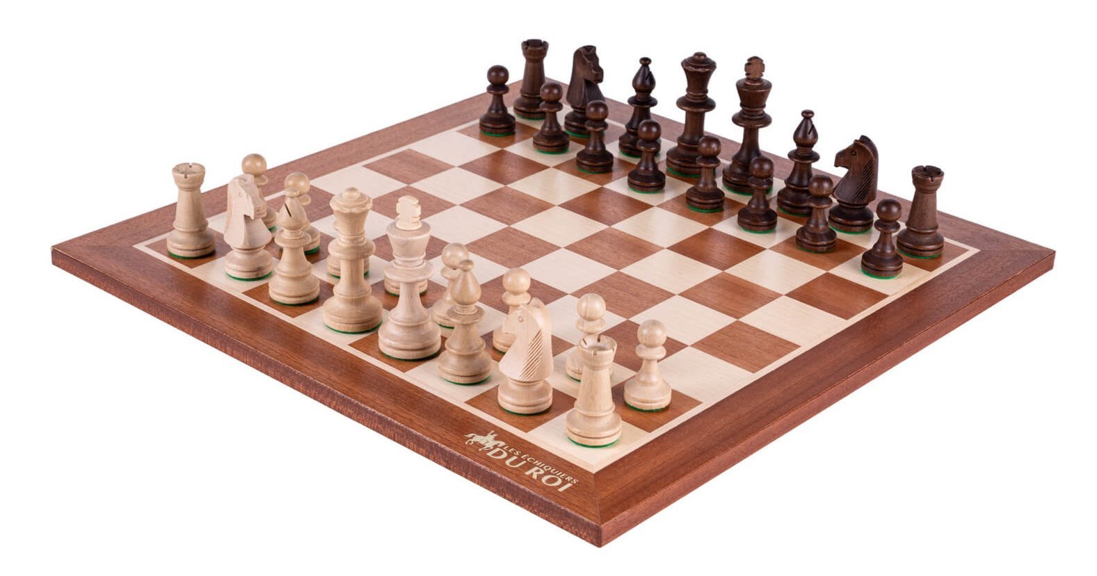 Jeu d'Échecs Altesse <br>en Bois d'Acajou