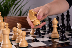 Jeu d'Échecs Transmission <br>en Bois d'Ébène et Buis