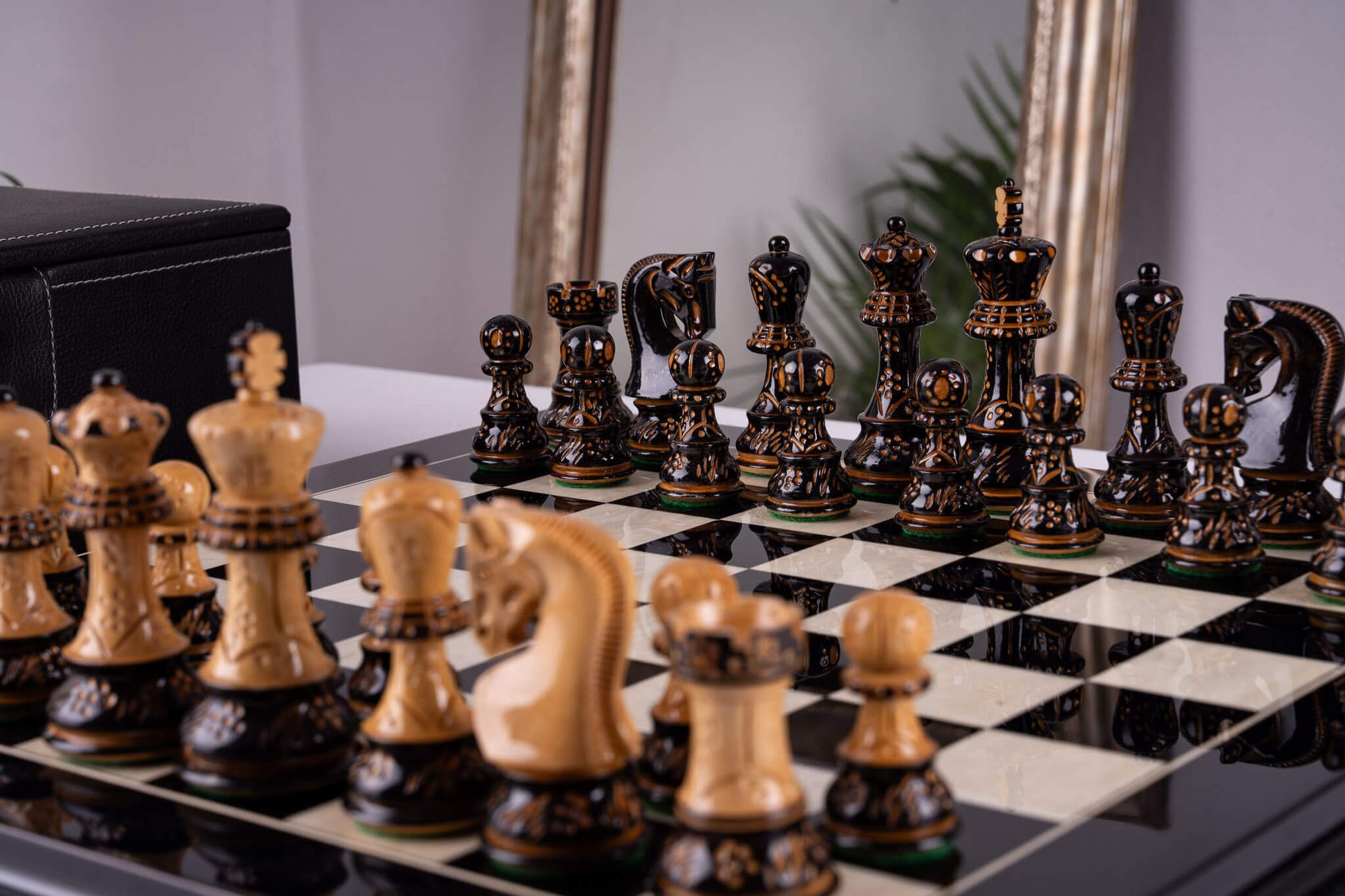 Jeu d'Échecs Pureté <br>en Bois de Tulipier et Érable