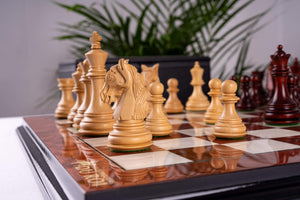 Jeu d'Échecs Le Trône <br>en Loupe de Frêne