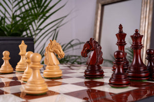 Jeu d'Échecs Le Trône <br>en Loupe de Frêne