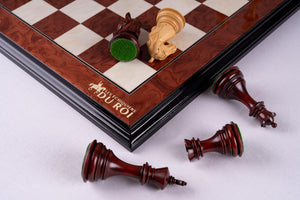 Jeu d'Échecs Le Trône <br>en Loupe de Frêne