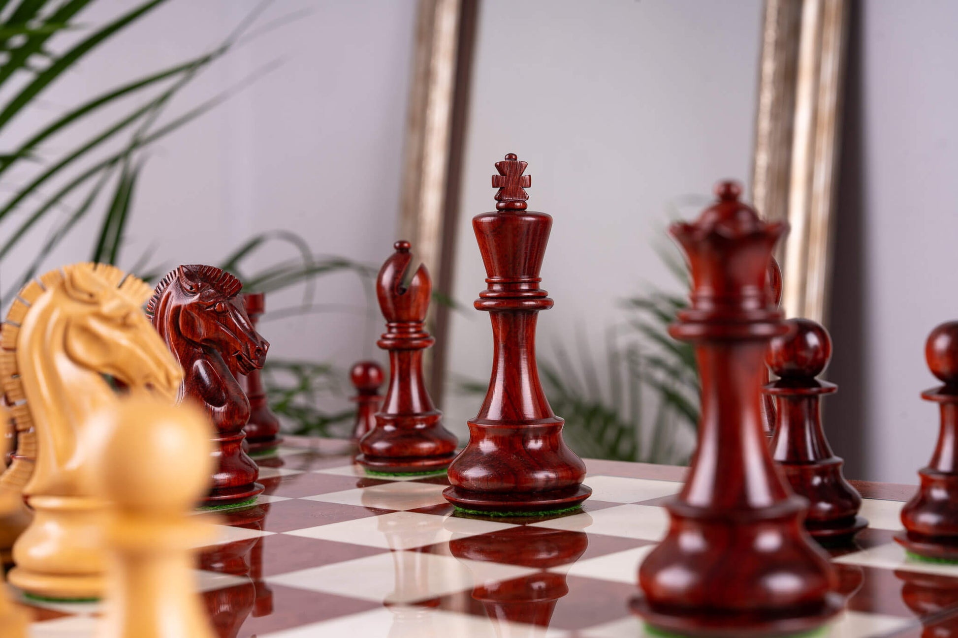 Jeu d'Échecs Quintessence <br>en Loupe de Frêne