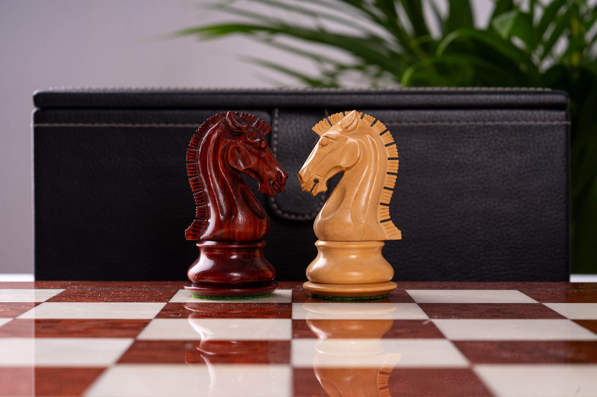 Jeu d'Échecs Quintessence <br>en Loupe de Frêne