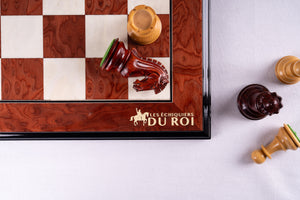 Jeu d'Échecs Quintessence <br>en Loupe de Frêne