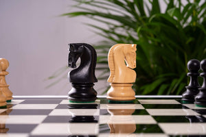 Jeu d'Échecs Virtuose <br>en Bois d'Ébène et Buis
