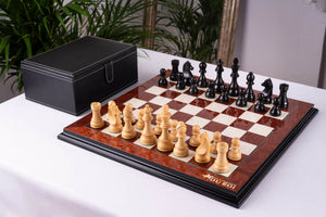 Jeu d'Échecs Vestige <br>en Loupe de Frêne