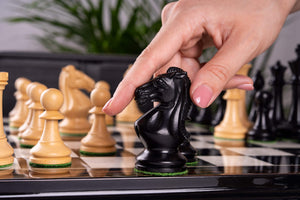 Jeu d'Échecs Éclat <br>en Bois d'Ébène