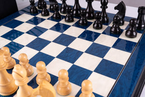 Jeu d'Échecs Renouveau <br>en Loupe de Frêne