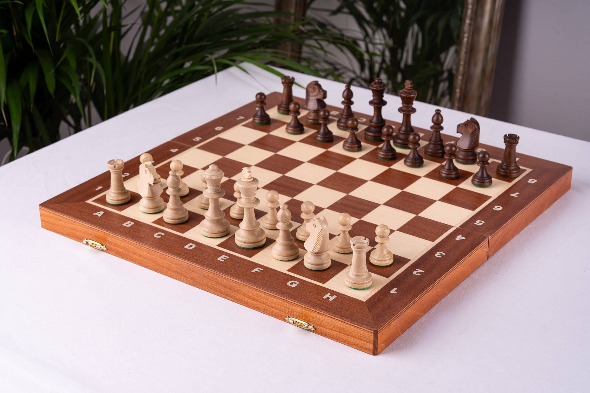 Échiquier de Tournoi <br>en Bois