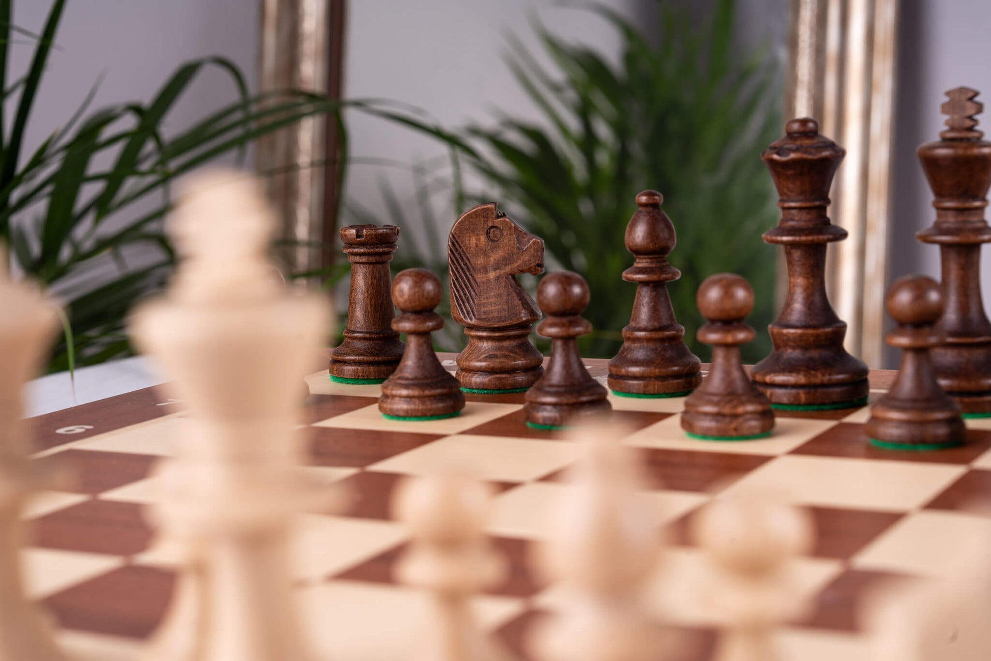 Échiquier de Tournoi <br>en Bois