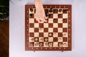Échiquier de Tournoi <br>en Bois