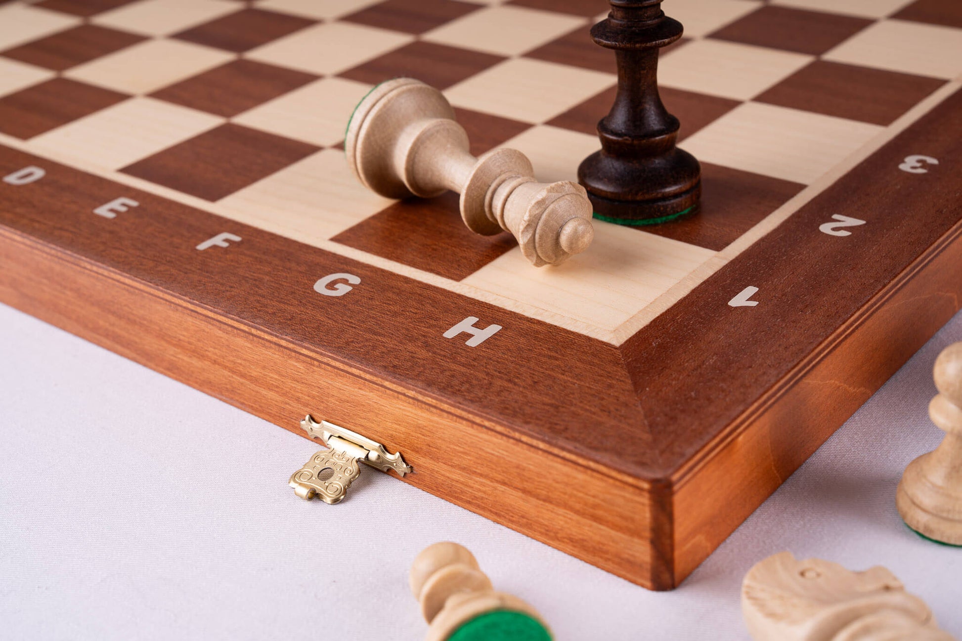 Échiquier de Tournoi <br>en Bois