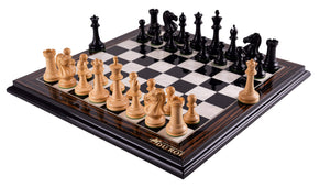 Jeu d'Échecs Éclat <br>en Bois d'Ébène