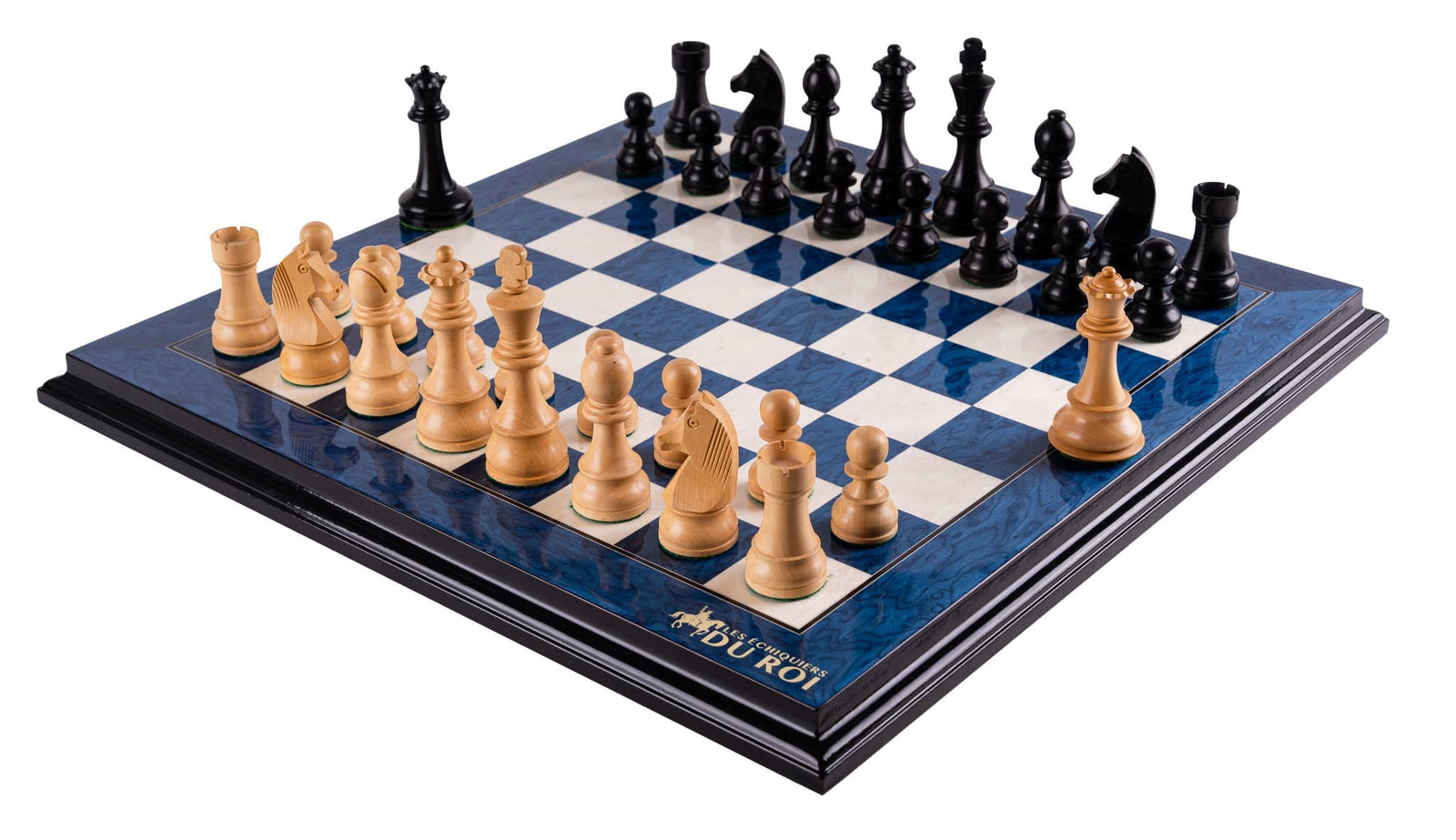 Jeu d'Échecs Renouveau <br>en Loupe de Frêne