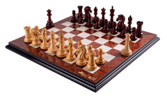Jeu d'Échecs Quintessence <br>en Loupe de Frêne