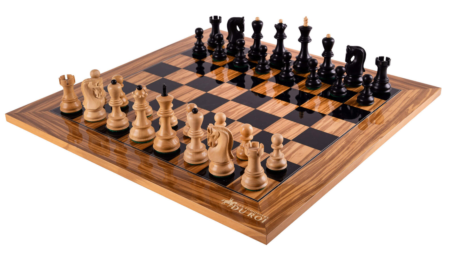 Jeu d'Échecs Racines <br>en Bois d'Olivier