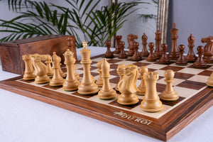 Jeu d'Échecs Alliance <br>en Bois de Palissandre