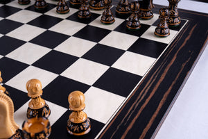Jeu d'Échecs Apogée <br>en Bois d'Ébène et Buis
