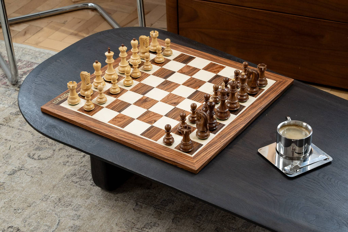 Jeu d'Échecs Aristocratie <br>en Bois de Palissandre
