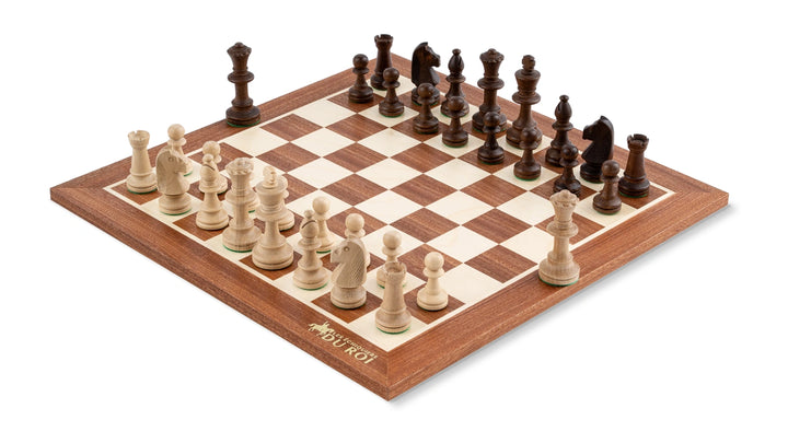 Jeu d'Échecs Altesse  en Bois d'Acajou