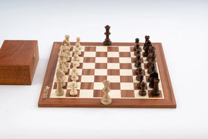 Jeu d'Échecs Altesse en Bois d'Acajou — vue d’ensemble 1