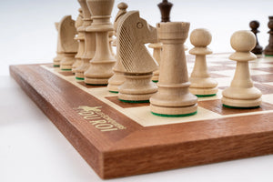 Jeu d'Échecs Altesse en Bois d'Acajou — détail 4