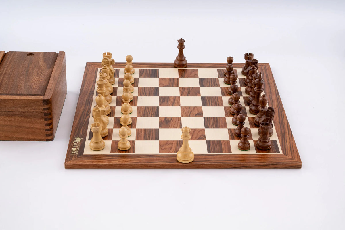 Jeu d'Échecs Bravoure en Bois de Palissandre — vue d’ensemble 1