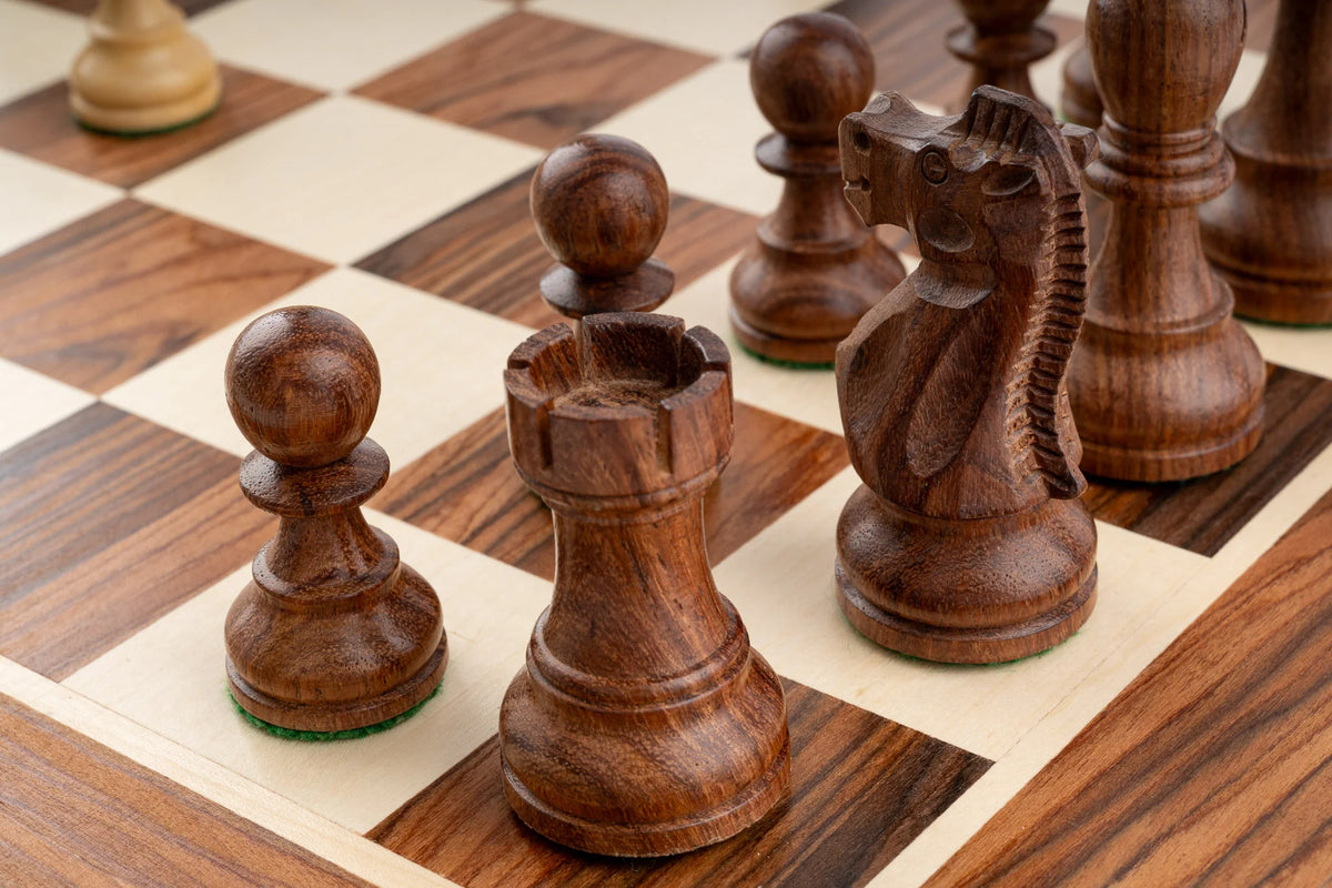 Jeu d'Échecs Bravoure en Bois de Palissandre — détail 5