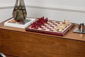 Echiquier Cerise et son Jeu d'Échecs — vue en intérieur
