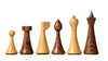 Jeu d'Échecs Moderne Minimaliste <br>en Bois