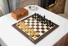 Jeu d'Échecs Style Français <br>en Bois d'Ébène et d'Érable