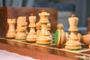 Jeu d'Échecs Distinction <br>en Bois d'Érable et de Noyer