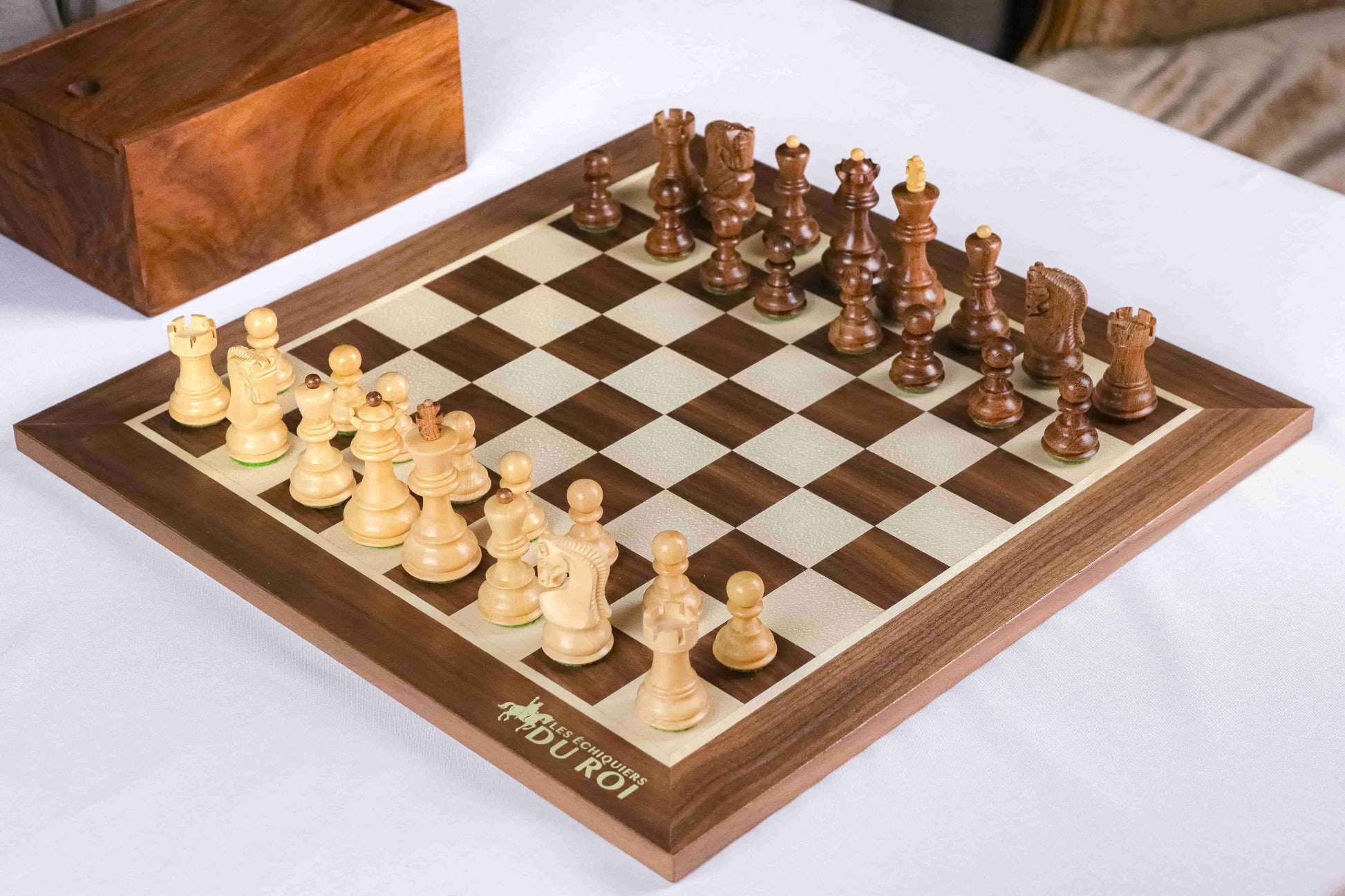 Jeu d'échecs "Distinction" en bois