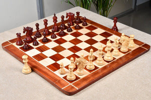 Pièces d'Échecs Féroce<br>en Bois de Rose