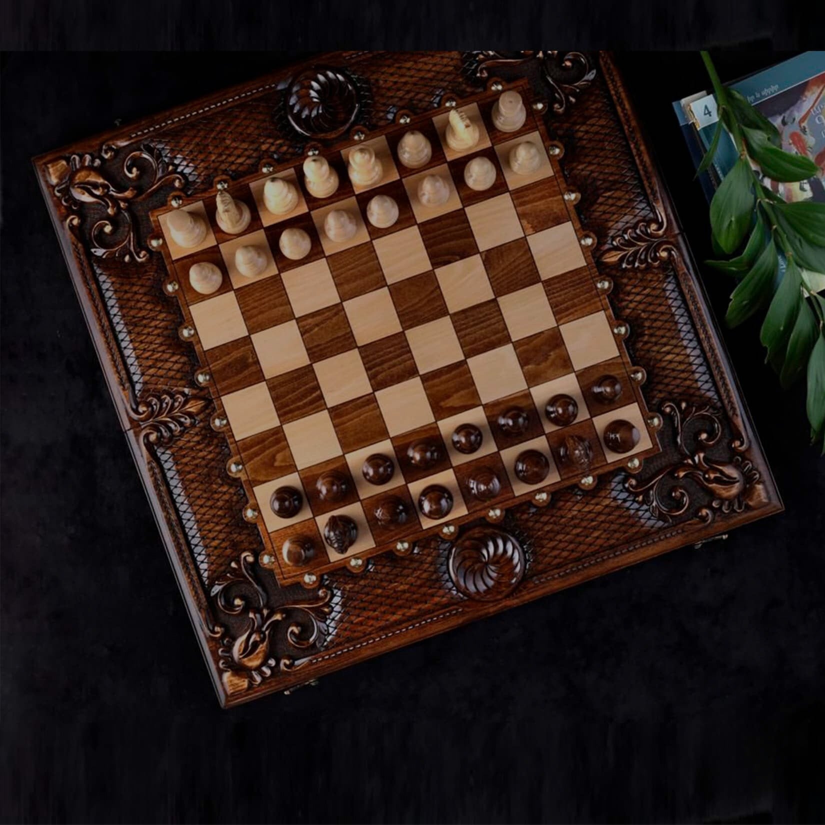 Echiquiers et jeux d'échecs de luxe fabriqués à la main