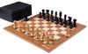 Jeu d'Echecs Mosaïque de bois<br> en Teck