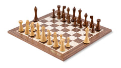 Jeu d'Échecs Odyssée <br>en Bois de Noyer